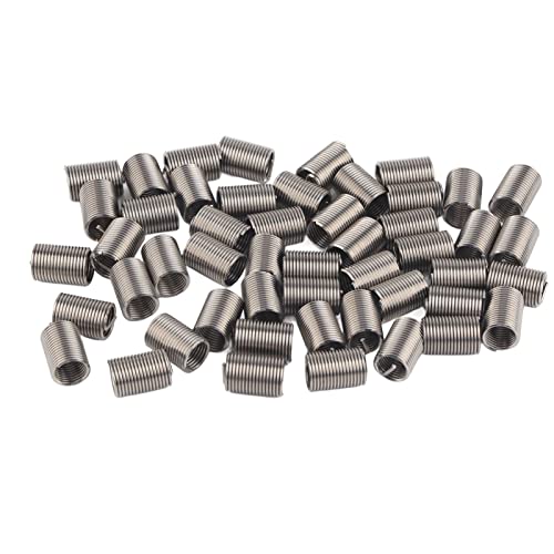 Stainless Steel Thread Inserts M10x1.25 | 50Pcs Male Female Reducing Nut Repair Tool | High - Strength Fastener for Aluminum/Copper/Plastic | Metric & Inch Conversion (2.5D) von YONGZURA