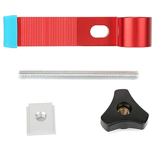 T Track Stop Block für Holzbearbeitung | Aluminiumlegierungspositionierungs -Jig & Limiter Clamp | T Slot Track Accessoires für Routertisch/Drill Press/Gehrungssäge (Type A) von YONGZURA