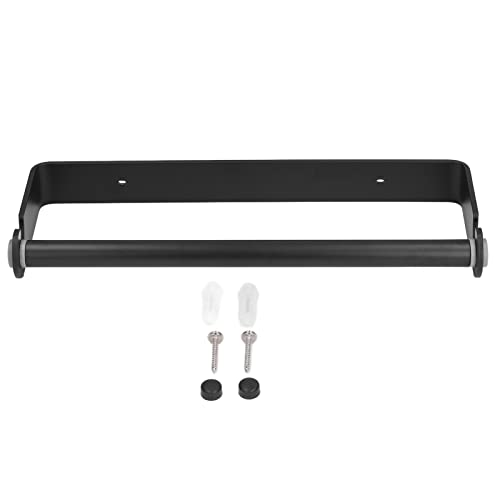 Toilettenpapierhalter zur Wandmontage, 32 cm, mattschwarz, horizontale oder vertikale Halterung für Küche/Büro/Badezimmer, korrosionsbeständige Aluminiumlegierung Toilettenpapierhalter zur Wandmontage, 32 cm, mattschwarz, horizontale oder vertikale Halterung für Küche/Büro/Badezimmer, korrosionsbeständige Aluminiumlegierung von YONGZURA