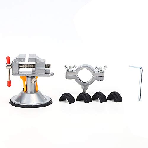 Universal Vise Workbench Clamp | 0-35 mm Handklemme mit Automatik - Grundplatte für Mühle/Tisch/Arbeitswagen | Legierungsmaterial mit Gummiabdeckung Universal Vise Workbench Clamp | 0-35 mm Handklemme mit Automatik - Grundplatte für Mühle/Tisch/Arbeitswagen | Legierungsmaterial mit Gummiabdeckung von YONGZURA