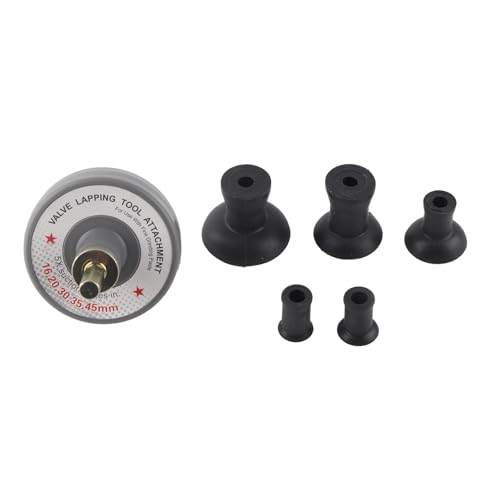 Valve Lapping Tool Kit | 5 Suction Plates 1250RPM for Small Motor Valves | Automatic Direction Change for Motorcycle/ATV/Automotive | Universal Grinding Attachment von YONGZURA