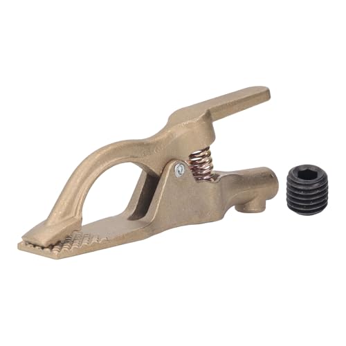 Welding Ground Clamp 500A | 35mm Brass Opening for Argon Arc/Submerged Arc Welding | Oxidation Proof & High Conductivity Ground Clip Welding Ground Clamp 500A | 35mm Brass Opening for Argon Arc/Submerged Arc Welding | Oxidation Proof & High Conductivity Ground Clip von YONGZURA