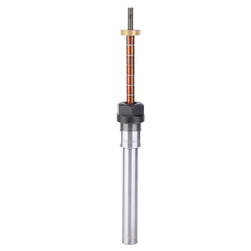 Wood Lathe Pen Turning Mandrel | 6mm Diameter for Most Pen Kits | Vibration Control 40Cr Steel Shaft | Adjustable Length Design (Straight Handle) von YONGZURA