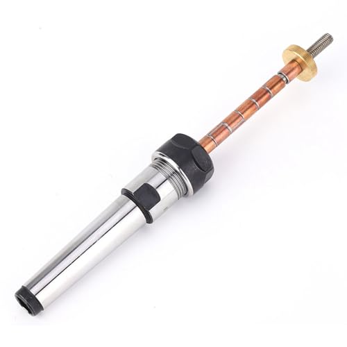 Wood Lathe Pen Turning Mandrel | 6mm Diameter for Most Pen Kits | Vibration Control 40Cr Steel Shaft | Adjustable Length Design (Taper handle) von YONGZURA