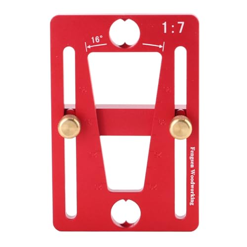Woodworking Dovetail Guide Template | Aluminum Alloy & Brass Dovetail Marker Tool | Etched Scale for Consistent Marking | Woodwork Scriber Tool for DIY Projects Woodworking Dovetail Guide Template | Aluminum Alloy & Brass Dovetail Marker Tool | Etched Scale for Consistent Marking | Woodwork Scriber Tool for DIY Projects von YONGZURA