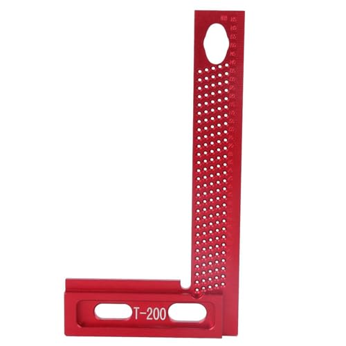 Woodworking Hole Ruler | T - 200 Aluminum Alloy Marking Tool | Abrasion - Tolerant & Oxidation - Inhibiting | for Accurate Drilling/Carpentry/DIY Projects Woodworking Hole Ruler | T - 200 Aluminum Alloy Marking Tool | Abrasion - Tolerant & Oxidation - Inhibiting | for Accurate Drilling/Carpentry/DIY Projects von YONGZURA