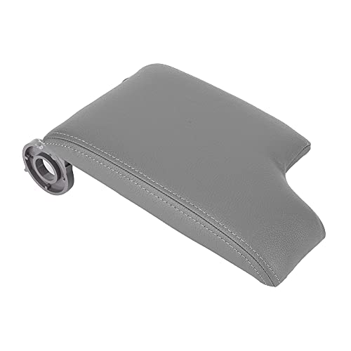 YONGZURA Autozentrum Konsole Armlehnenabdeckung | Faux Leder -Pad -Kissen für bestimmte E46 1999-2004 | Soft Comfort & Easy Installation | Schwarz/beige/grau (Grey) von YONGZURA