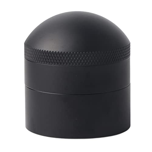 YONGZURA Coffee Tamper Pin Type Aluminum Alloy Coffee Powder Hammer Professional Coffee Tamping Tool for Home Kitchen Coffee Shop Barista Handheld Tamper Black (53mm) von YONGZURA