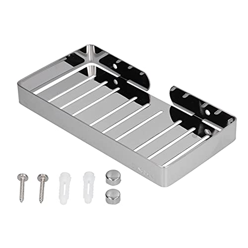 YONGZURA Soap Dish Wall Mounted 304 Stainless Steel Self Draining Soap Holder Hollow Soap Tray for Bathroom Hotel Homestay Durable Rustproof Easy Install 23.1x12.1x2.5cm YONGZURA Soap Dish Wall Mounted 304 Stainless Steel Self Draining Soap Holder Hollow Soap Tray for Bathroom Hotel Homestay Durable Rustproof Easy Install 23.1x12.1x2.5cm von YONGZURA