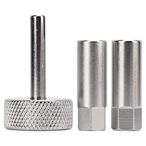 YONGZURA Ventileinstellungswerkzeugsatz 8 9 mm | 3 PCS -Locknusshöhlen & 3 mm Quadratfahrer | Mikroeinstellungswerkzeug für Motorräder/ATVs/Roller von YONGZURA