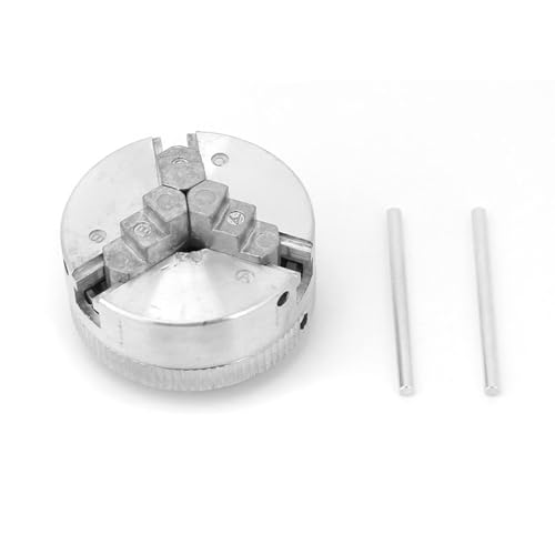 Z011 Zinc Alloy 3 - Jaw Chuck Clamp | M12*1 Thread for Mini Metal Latie | Replacement for Machine Tool Accessories | Large Clamping Range 2-45mm von YONGZURA