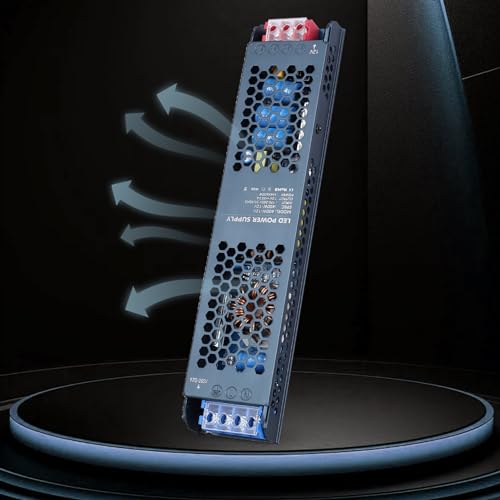 YOODI Trafo 230V Auf 12V, 400W LED Transformator AC 230V Auf DC 12V Netzteil, Schnelle Wärmeableitung, Treiber Schaltnetzteil 33.3A, Konstantspannung Niedervolttrafo Für Lampen YOODI Trafo 230V Auf 12V, 400W LED Transformator AC 230V Auf DC 12V Netzteil, Schnelle Wärmeableitung, Treiber Schaltnetzteil 33.3A, Konstantspannung Niedervolttrafo Für Lampen von YOODI