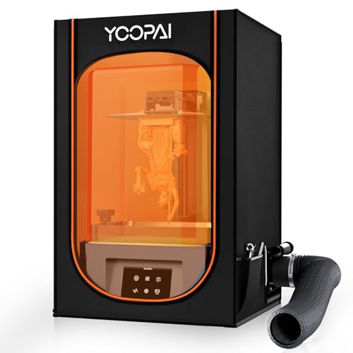 YOOPAI Resin 3D Drucker Gehäuse mit Belüftung, Multifunktionale 3D Drucker Abdeckung Beseitigen Sie Gerüche staubdicht Isolieren Sie Lärm für Creality Anycubic Elegoo Serie LCD SLA DLP 3D Drucker YOOPAI Resin 3D Drucker Gehäuse mit Belüftung, Multifunktionale 3D Drucker Abdeckung Beseitigen Sie Gerüche staubdicht Isolieren Sie Lärm für Creality Anycubic Elegoo Serie LCD SLA DLP 3D Drucker von YOOPAI