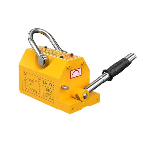 Hochleistungshebemagnete sind mit großen U-Ring-Karabinerhaken mit Entriegelung und Griff for Anheben von Materialausrüstung ausgestattet(2 Ton) von YOPNDFR