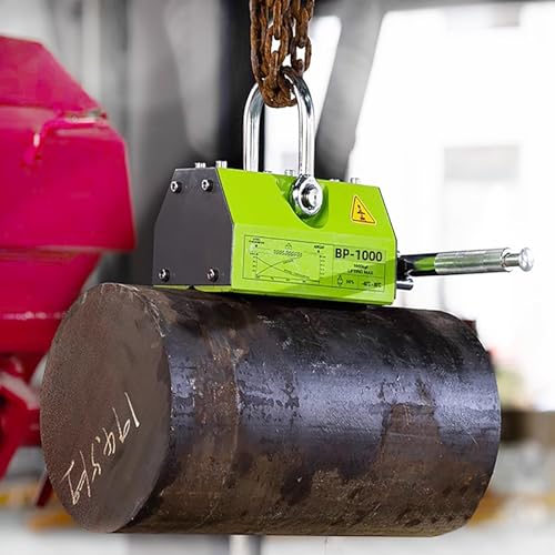 Zylindrisches und anderes magnetisches Material, superstarker Neodym-Magnet, mit Auslösemagneten aus Stahl, for Hebezeuge aus Stahlblech(3300lbs/1500kg) von YOPNDFR