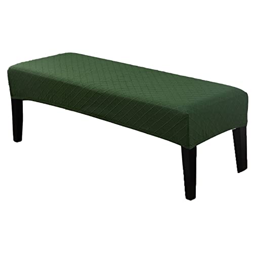 YOPOIY Jacquard Stuhlhussen Waschbarer Stretch Universal Bezug Für Esszimmer Bank Formschlüssig Abnehmbar Gepolstert Bezug Für Esszimmerstuhl Möbelschutz -Grün von YOPOIY