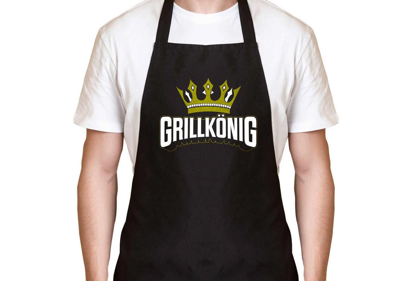 YORA Grillschürze für Männer lustig, (Set, 2-tlg., Grillschürze + personalisierbarer Urkunde), das perfekte Geschenk für alle Männer, die Grillen lieben von YORA