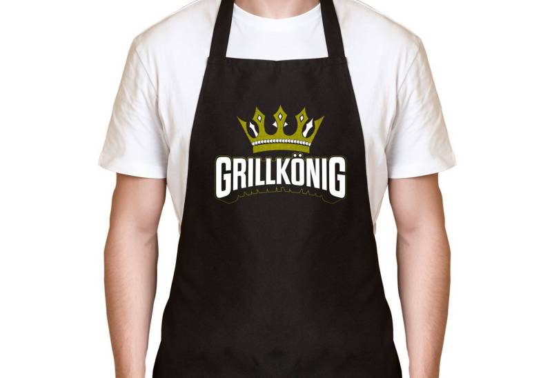 YORA Grillschürze für Männer lustig, (Set, 2-tlg., Grillschürze + personalisierbarer Urkunde), das perfekte Geschenk für alle Männer, die Grillen lieben von YORA