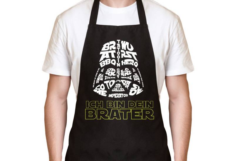 YORA Grillschürze für Männer lustig, (Set, 2-tlg., Grillschürze + personalisierbarer Urkunde), das perfekte Geschenk für alle Männer, die Grillen lieben von YORA