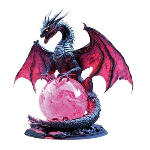 YORISMAL Bohemian-Stil Kristall-Drachenkugel Flache Tischdekoration Vielseitige Wohnraum-Dekoration YORISMAL Bohemian-Stil Kristall-Drachenkugel Flache Tischdekoration Vielseitige Wohnraum-Dekoration von YORISMAL