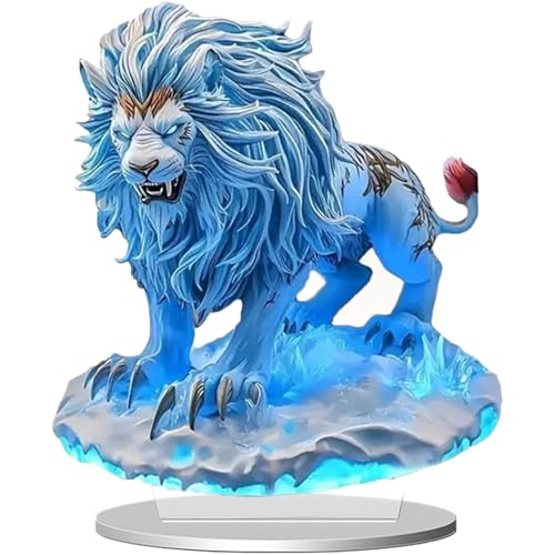 YORISMAL Ice Lion Acryl Wohnung Ornament Tier 2D Acryl Wohnung Ornament Home Office Desktop Dekoration Eingang YORISMAL Ice Lion Acryl Wohnung Ornament Tier 2D Acryl Wohnung Ornament Home Office Desktop Dekoration Eingang von YORISMAL