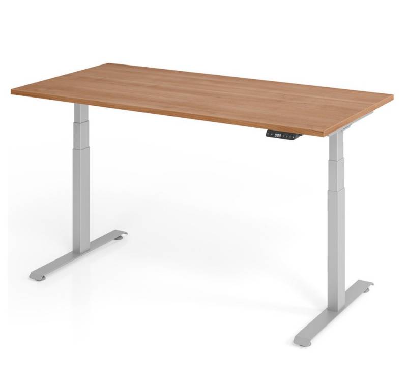 Schreibtisch YOS T5 "SOFORT" höhenverstellbar, 64,5 bis 129,5 cm Arbeitshöhe, elektrisch höhenverstellbar von YOS