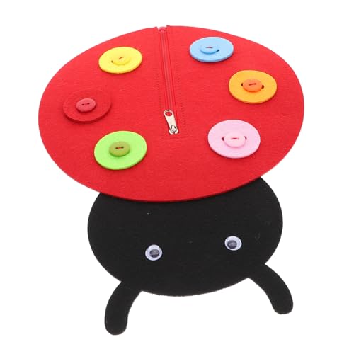 2 Satz Teiliges Montessori Aktivitätsbrett nicht Gewebtem mit Marienkäferdesign für Frühes Lernen und Feinmotorik 2 Satz Teiliges Montessori Aktivitätsbrett nicht Gewebtem mit Marienkäferdesign für Frühes Lernen und Feinmotorik von YOSADIER