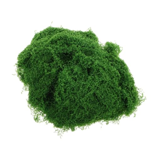 YOSADIER 1tasche Künstliches Moos Für Bastelprojekte Realistisches Filamentöses Kunstmoos Für DIY Mikrolandschaften Und Tischdekorationen Packung Für Garten Und Terrarien-Dekorationen von YOSADIER
