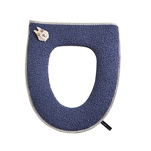 YOSADIER Sitzkissen Blau Für Toilettensitz Toilettensitzpolster Aus Plüsch Toilettenmatte Mit Reißverschluss Bequemes Badezimmer Accessoire Einfach Zu Reinigen YOSADIER Sitzkissen Blau Für Toilettensitz Toilettensitzpolster Aus Plüsch Toilettenmatte Mit Reißverschluss Bequemes Badezimmer Accessoire Einfach Zu Reinigen von YOSADIER
