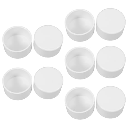 YOSADIER 10 Stück PVC Rohrkappen Innendurchmesser Wasserdichtes PVC Rohrendstück Rohrstopfen für Sanitärinstallationen Installieren Rundes Rohrverschluss für Garten Bewässerung YOSADIER 10 Stück PVC Rohrkappen Innendurchmesser Wasserdichtes PVC Rohrendstück Rohrstopfen für Sanitärinstallationen Installieren Rundes Rohrverschluss für Garten Bewässerung von YOSADIER