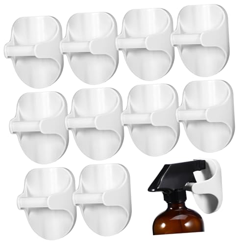 YOSADIER 10 Stück Selbstklebende Sprühflaschenhalter Abs Weiß Wandhalterung Bohren für Küche Bad Vielseitige Flaschenaufbewahrung Stabiler Einfach zu Entfernender Flaschenhaken YOSADIER 10 Stück Selbstklebende Sprühflaschenhalter Abs Weiß Wandhalterung Bohren für Küche Bad Vielseitige Flaschenaufbewahrung Stabiler Einfach zu Entfernender Flaschenhaken von YOSADIER