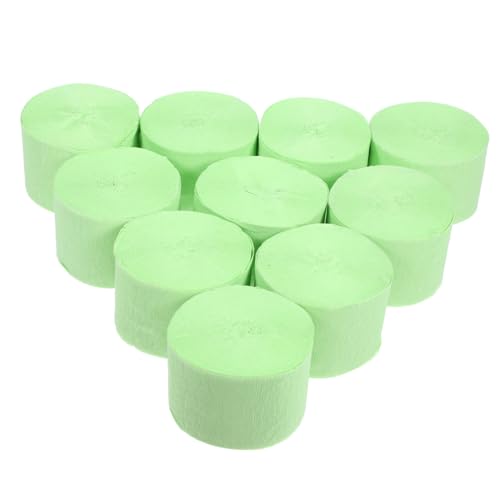 YOSADIER 10 Stück Teiliges Krepppapier Deko in Frischem Vielseitige Sichere Geburtstags und Hochzeits Party Streamer für Lebendige Romantische Atmosphäre und Einfache Raumgestaltung YOSADIER 10 Stück Teiliges Krepppapier Deko in Frischem Vielseitige Sichere Geburtstags und Hochzeits Party Streamer für Lebendige Romantische Atmosphäre und Einfache Raumgestaltung von YOSADIER