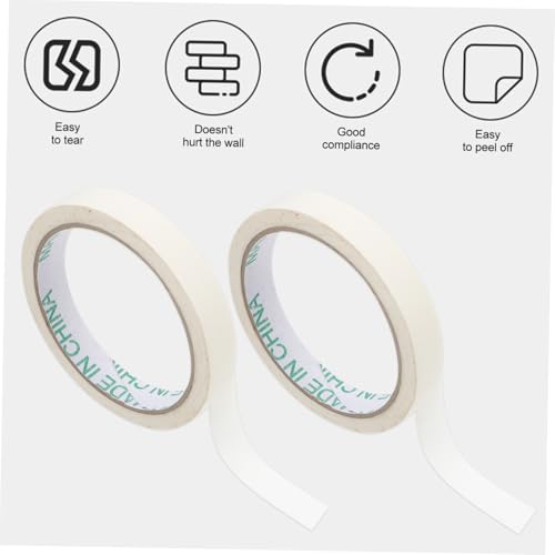 YOSADIER 10 Stück Teiliges Weißes Malerkrepp Reißbares Beschreibbares Abklebeband für Lackier und Dekorationsarbeiten Selbstklebendes Krepppapier Einfache Handhabung Vielseitig für Auto YOSADIER 10 Stück Teiliges Weißes Malerkrepp Reißbares Beschreibbares Abklebeband für Lackier und Dekorationsarbeiten Selbstklebendes Krepppapier Einfache Handhabung Vielseitig für Auto von YOSADIER