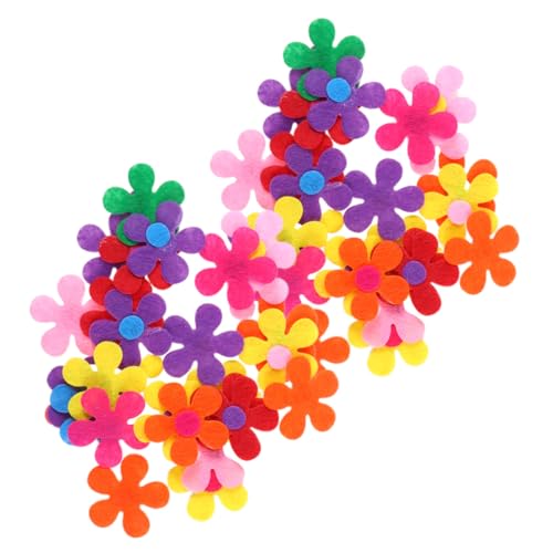 YOSADIER 100 Stück Handgefertigte Filzblüten Fünf Petal Stoffblumen Bunte DIY Bastelmaterialien für Kreative Dekorationen und Handarbeiten Zufällige Farbe Zufällige Farbe YOSADIER 100 Stück Handgefertigte Filzblüten Fünf Petal Stoffblumen Bunte DIY Bastelmaterialien für Kreative Dekorationen und Handarbeiten Zufällige Farbe Zufällige Farbe von YOSADIER