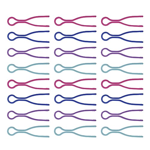 YOSADIER 100stücke Bobbin Clips Spulenhalter Zur Vermeidung Von Fadenverlust Geeignet Für Nähmaschinen Und Stickmaschinen Farben Zufällig Perfekter Helfer Für Aufbewahrung Von von YOSADIER