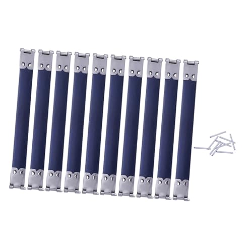 YOSADIER 10Stücke Handtaschen Flexrahmen Metall für DIY Taschen Praktische Scharniere zum Nähen von Geldbörsen für Canvas von YOSADIER