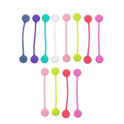 YOSADIER 12 Stück Magnetische Kabel Organizer aus Silikon Ohrhörer Kabelhalter für Verschiedene Anwendungen Zufällige Farben für Zuhause und Büro um zu Vermeiden Zufällige Zufällige Farbe YOSADIER 12 Stück Magnetische Kabel Organizer aus Silikon Ohrhörer Kabelhalter für Verschiedene Anwendungen Zufällige Farben für Zuhause und Büro um zu Vermeiden Zufällige Zufällige Farbe von YOSADIER
