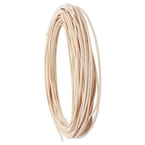 YOSADIER 1Rolle Rattan Rollmöbel Material Natürliches Rattan für DIY Lampenschirme und Stuhldekoration Rundgewebe für Kreative Projekte und Reparaturen YOSADIER 1Rolle Rattan Rollmöbel Material Natürliches Rattan für DIY Lampenschirme und Stuhldekoration Rundgewebe für Kreative Projekte und Reparaturen von YOSADIER