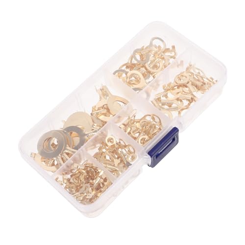 YOSADIER 1Satz Drahtklemmen Ringkabelschuhe Gauge Drahtverbinder für Batteriekabelenden und Verkabelungsanschlüsse Sicherer Stromfluss und Einfache Handhabung YOSADIER 1Satz Drahtklemmen Ringkabelschuhe Gauge Drahtverbinder für Batteriekabelenden und Verkabelungsanschlüsse Sicherer Stromfluss und Einfache Handhabung von YOSADIER