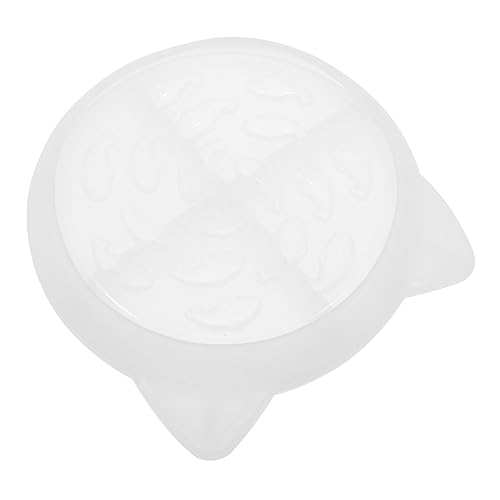 YOSADIER 1Stück Silikon Haustierschüssel Form DIY Katzen und Hundenapf Mold Flexible und Transparente Silikonform für Haustierschüsseln Einfach zu Verwenden Reinigen von YOSADIER