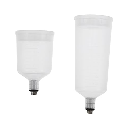 YOSADIER 2stücke Airbrush-flaschentopf Professioneller Farbbecher Nachfüllbare Flaschen Austauschbarer Becher Pigmentbehälter YOSADIER 2stücke Airbrush-flaschentopf Professioneller Farbbecher Nachfüllbare Flaschen Austauschbarer Becher Pigmentbehälter von YOSADIER