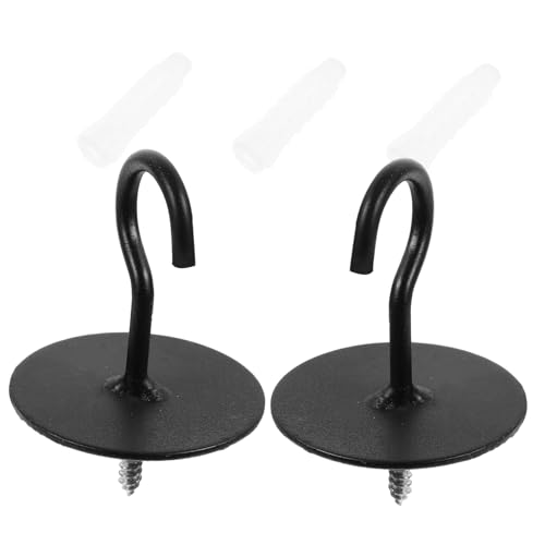 YOSADIER 2 Stück Eisen Deckenhaken für Pflanzen Starke Wandhalterung für Außenbereich zum Aufhängen von Laternen Blumenampeln und Dekorationen Garten oder Garage YOSADIER 2 Stück Eisen Deckenhaken für Pflanzen Starke Wandhalterung für Außenbereich zum Aufhängen von Laternen Blumenampeln und Dekorationen Garten oder Garage von YOSADIER