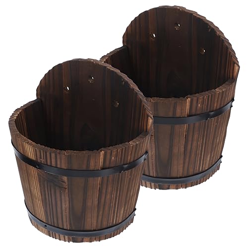 YOSADIER 2 Stück Hängender Blumentopf Eimer Design für Pflanzen Stilvolle Deko für Garten Büro und Zuhause Langlebig und Praktisch Retro Blumengefäß YOSADIER 2 Stück Hängender Blumentopf Eimer Design für Pflanzen Stilvolle Deko für Garten Büro und Zuhause Langlebig und Praktisch Retro Blumengefäß von YOSADIER