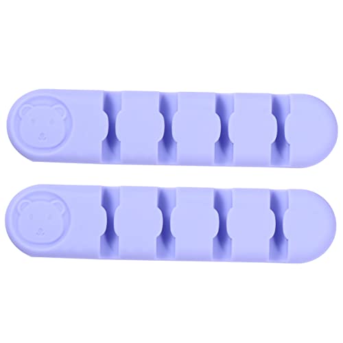 YOSADIER 2 Stück Kabel Organizer Selbstklebende Silikon Kabelhalter für Schreibtisch Effektive Kabelorganisation für und Audiokabel YOSADIER 2 Stück Kabel Organizer Selbstklebende Silikon Kabelhalter für Schreibtisch Effektive Kabelorganisation für und Audiokabel von YOSADIER