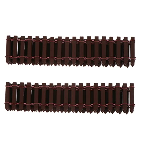 YOSADIER 2 Stück Mini Holzzaun Dekoration für Garten und Miniatur Landschaften für Märchengärten Hotel und Restaurant Dekorationen Flexibel Anpassbar Hochwertigem Gefertigt YOSADIER 2 Stück Mini Holzzaun Dekoration für Garten und Miniatur Landschaften für Märchengärten Hotel und Restaurant Dekorationen Flexibel Anpassbar Hochwertigem Gefertigt von YOSADIER