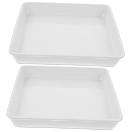 YOSADIER 2 Stück Quadratische Blumentopfuntersetzer aus Robustem Kunststoff Widerstandsfähige Pflanzschalen für Kleine Pflanztöpfe Wasserauffangschalen für Balkon und Garten Langlebig und YOSADIER 2 Stück Quadratische Blumentopfuntersetzer aus Robustem Kunststoff Widerstandsfähige Pflanzschalen für Kleine Pflanztöpfe Wasserauffangschalen für Balkon und Garten Langlebig und von YOSADIER