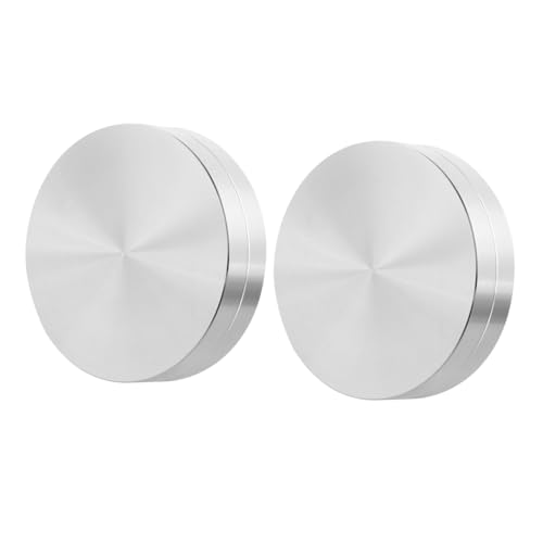 YOSADIER 2 Stück Rotierender Kuchenständer aus Aluminiumlegierung Drehbare Basis für Backen und Dekoration für Esstische und Kuchenausstellungen Φ YOSADIER 2 Stück Rotierender Kuchenständer aus Aluminiumlegierung Drehbare Basis für Backen und Dekoration für Esstische und Kuchenausstellungen Φ von YOSADIER