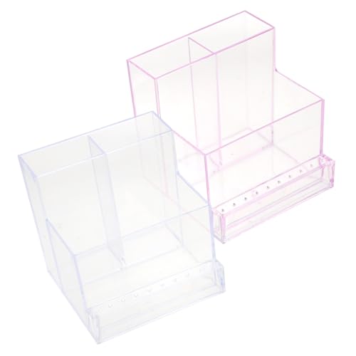 YOSADIER 2 Teiliger Nagelwerkzeug Organizer Acryl Bit Feilen Bürsten Etui Bürstenhalter Elektrischer Nagel Mini Nagelbohrer Etui Nagelwerkzeug Organizer Für Den Schreibtisch YOSADIER 2 Teiliger Nagelwerkzeug Organizer Acryl Bit Feilen Bürsten Etui Bürstenhalter Elektrischer Nagel Mini Nagelbohrer Etui Nagelwerkzeug Organizer Für Den Schreibtisch von YOSADIER