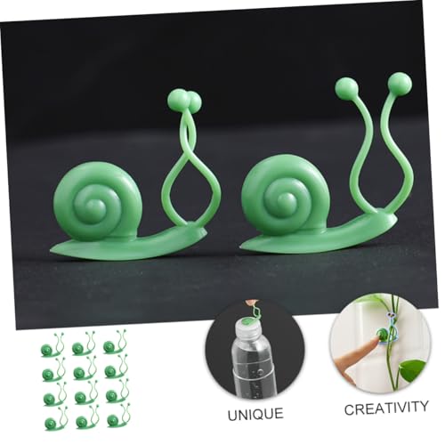 YOSADIER 20 Stück Schneckenförmige Pflanzenhalter Clips aus Kunststoff Rankhilfe für Kletterpflanzen und Grünpflanzen Pflanzensupport Befestigungsklammern für Wand und Garten Langlebig und YOSADIER 20 Stück Schneckenförmige Pflanzenhalter Clips aus Kunststoff Rankhilfe für Kletterpflanzen und Grünpflanzen Pflanzensupport Befestigungsklammern für Wand und Garten Langlebig und von YOSADIER