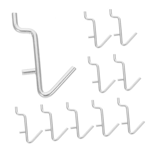 YOSADIER 20 Stück Teiliges Metall Pegboard Haken Kompakt und Robust Rutschfest für Lochwand Lochabstand Vielseitig für Werkstatt Garage Supermarkt und Heimgebrauch Geeignet YOSADIER 20 Stück Teiliges Metall Pegboard Haken Kompakt und Robust Rutschfest für Lochwand Lochabstand Vielseitig für Werkstatt Garage Supermarkt und Heimgebrauch Geeignet von YOSADIER